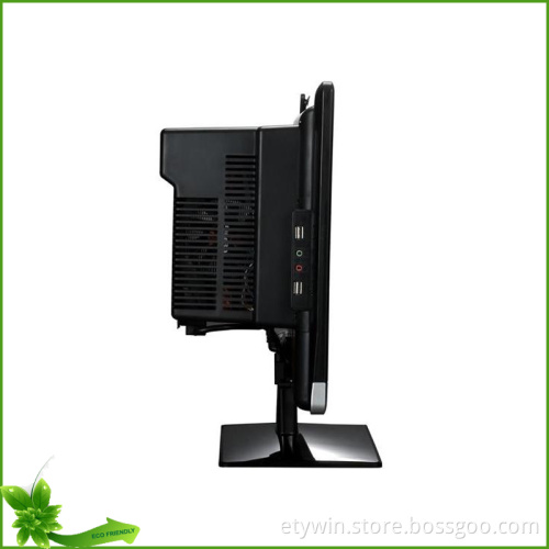 Dedicated card Graphics Card Type 23.6 inch assemble all in one pc/PIO computer with LED monitor
